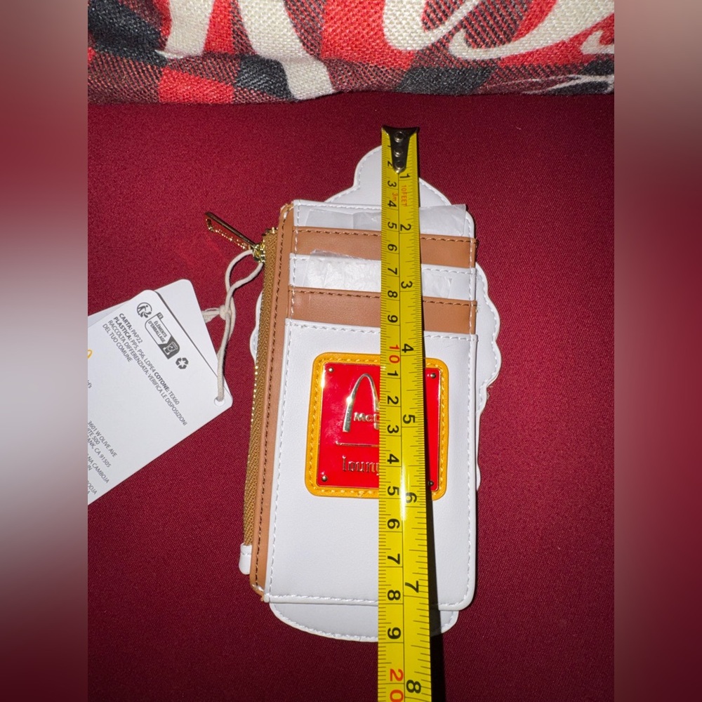 Loungefly McDonald's Ice Cream Cone Wallet - Brown, White, Tan - Picture 6 of 8
